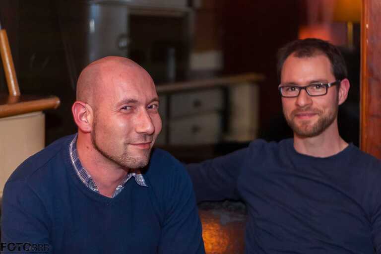 Musiker Sebastian Peschke und Christoph Küpper