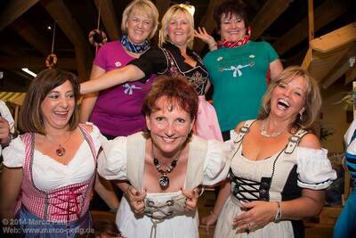 Brandenburger Narren feierten Oktoberfest