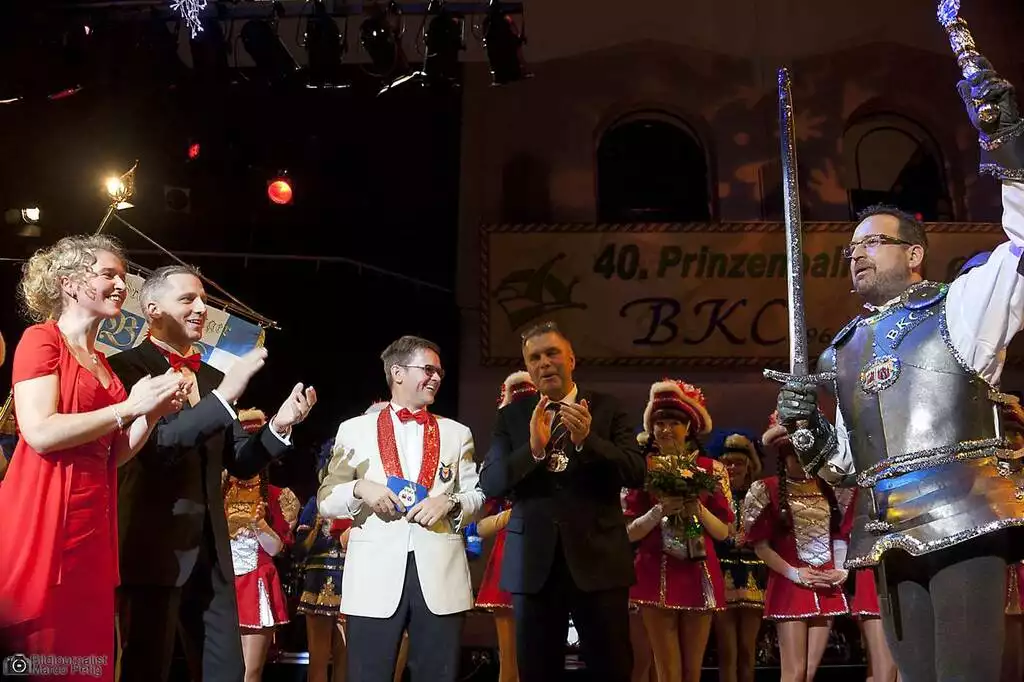 Prinzenball im Großen Saal des Brandenburger Theaters