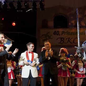 Prinzenball im Großen Saal des Brandenburger Theaters