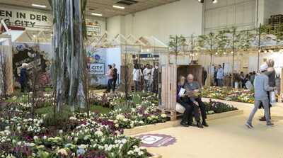 Blumenhalle auf der IGW