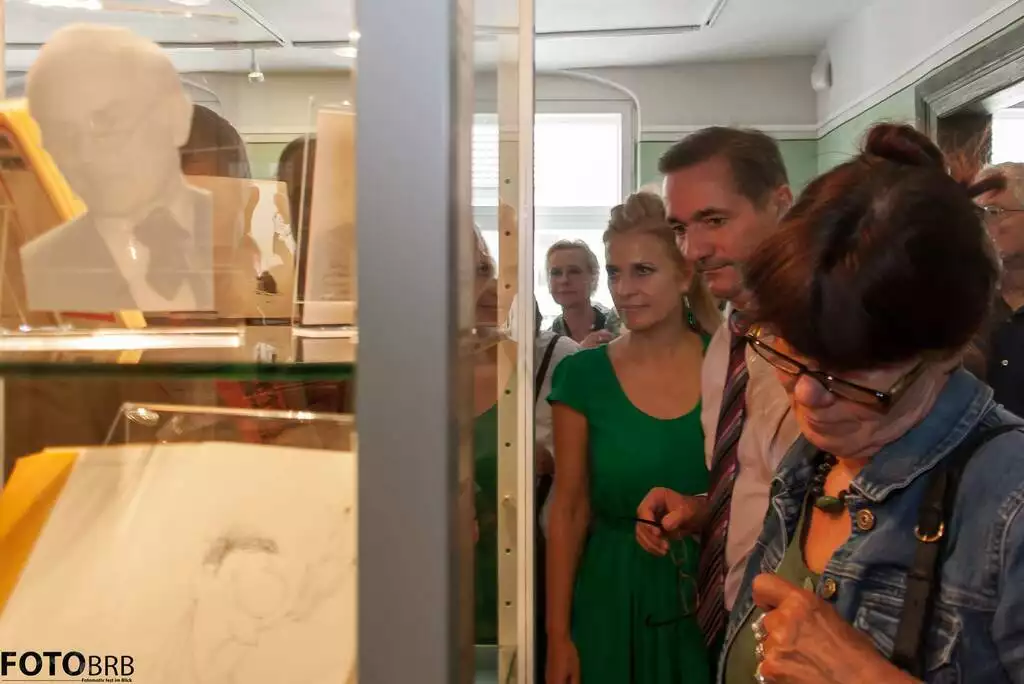 Ministerpräsident und Schirmherr Matthias Platzeck mit seiner Frau