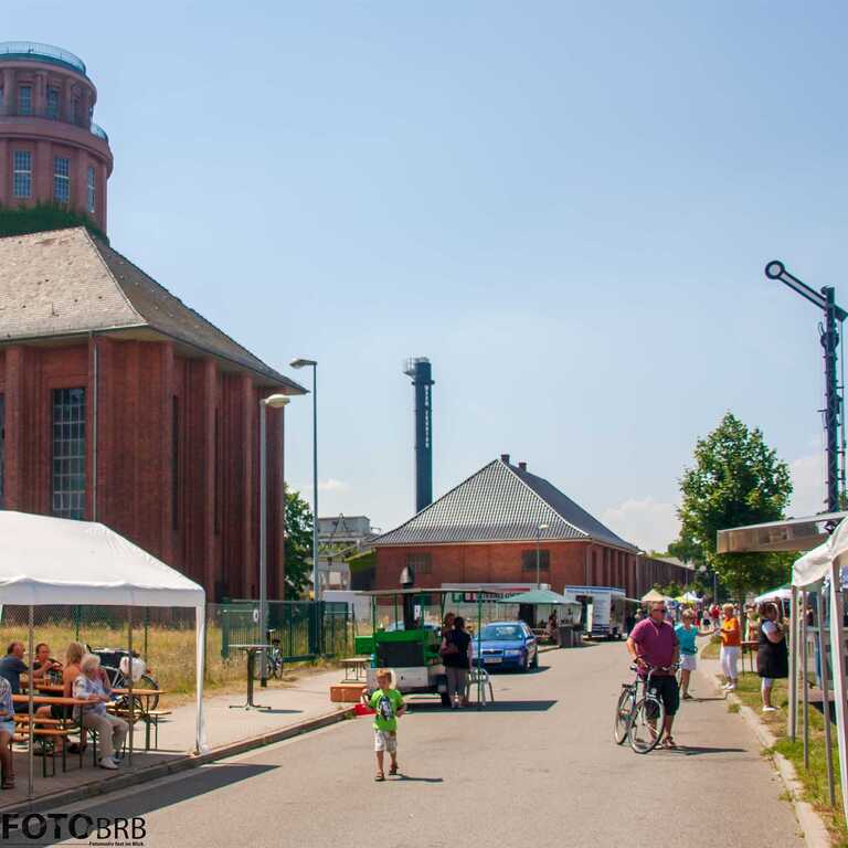 Ortsteilfest am Wasserturm von Kirchmöser