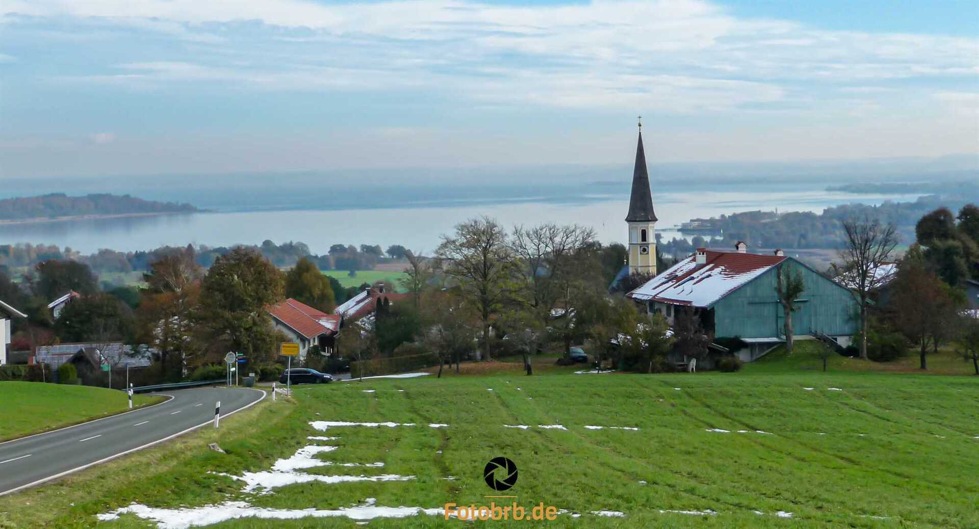 Blick auf den Chiemgau