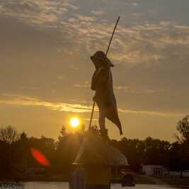 Statue für Fritze Bollmann