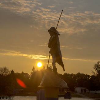 Statue für Fritze Bollmann