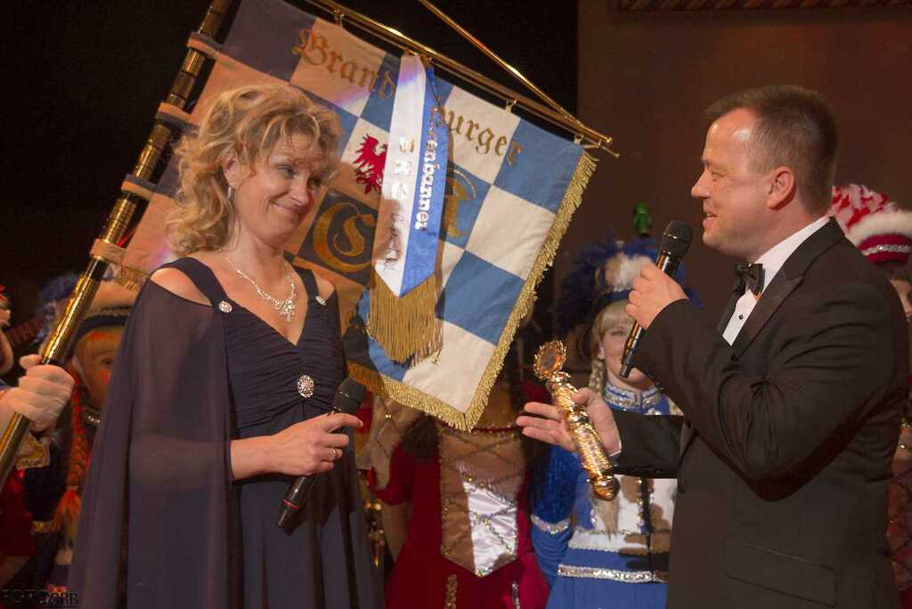 Prinzenball: Prinzenpaar der 51. Saison Nico LI. und Kathrin II.