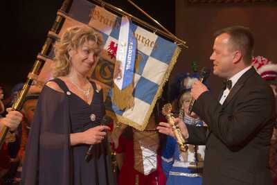 Prinzenball: Prinzenpaar der 51. Saison Nico LI. und Kathrin II.