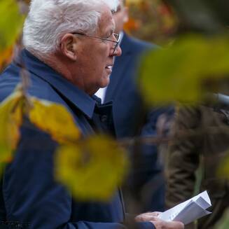 Ansprache des Vorsitzenden der SVV, Walter Paaschen