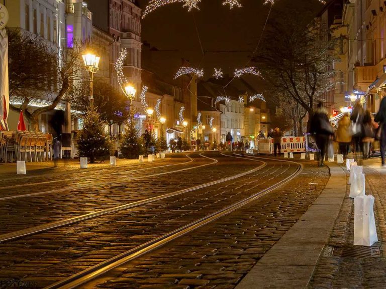 Lichterglanz in der Brandenburger Hauptstraße