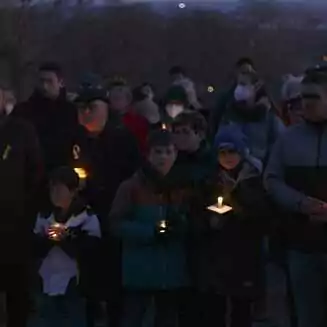 Zeichen der Solidarität mit der Ukraine