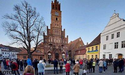 Mahnen gegen den Ukraine-Krieg