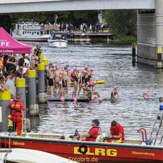 Startschuss am Salzhofufer