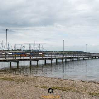 Anlegestelle von Bernau der Fähren auf dem Chiemsee