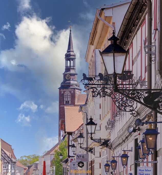 Historischer Blick inmitten der Altstadt