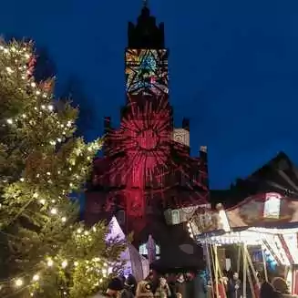 Weihnachtszauber 2.0: Foto vom Weihachtszauber 2023 am Altstädtischen Rathaus