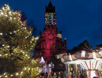 Weihnachtszauber 2.0: Foto vom Weihachtszauber 2023 am Altstädtischen Rathaus