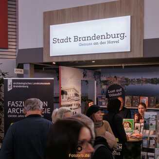 Nachhaltigkeit im Fokus: Grüne Woche 2024 in Berlin - Fotobrb: Faszination Fotografie aus Brandenburg an der Havel Stand der Stadt Brandenburg an der Havel