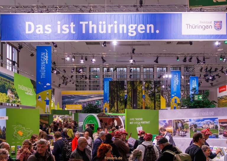 Grüne Woche 2025 warte auf Sie. Foto: Thüringen Halle auf der Grünen Woche 2024