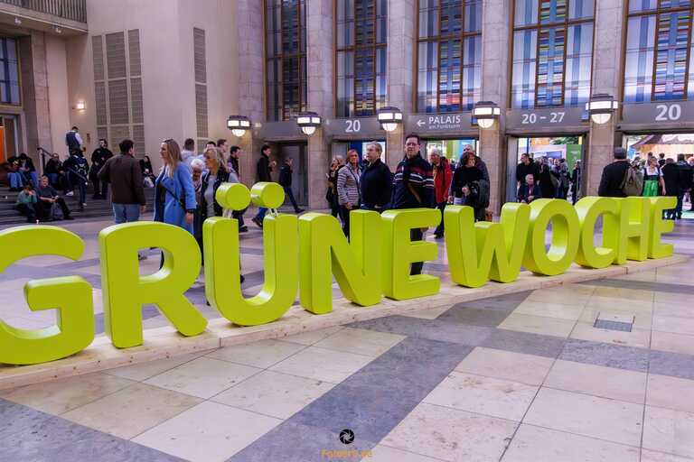 Grünen Woche 2024 in den Messe Hallen Berlin