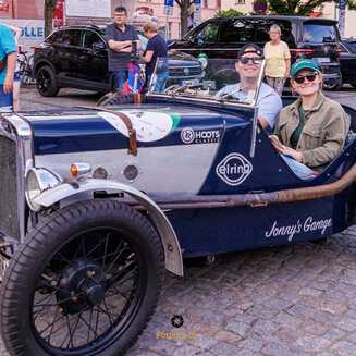 Team Jonny's Garage im Austin Seven Ulster Special BJ 1932