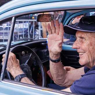 Hans-Joachim Stuck im Volkswagen 1302 Rallye BJ 1970