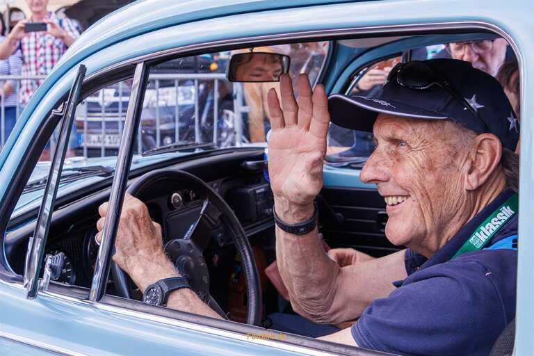 Hans-Joachim Stuck im Volkswagen 1302 Rallye BJ 1970