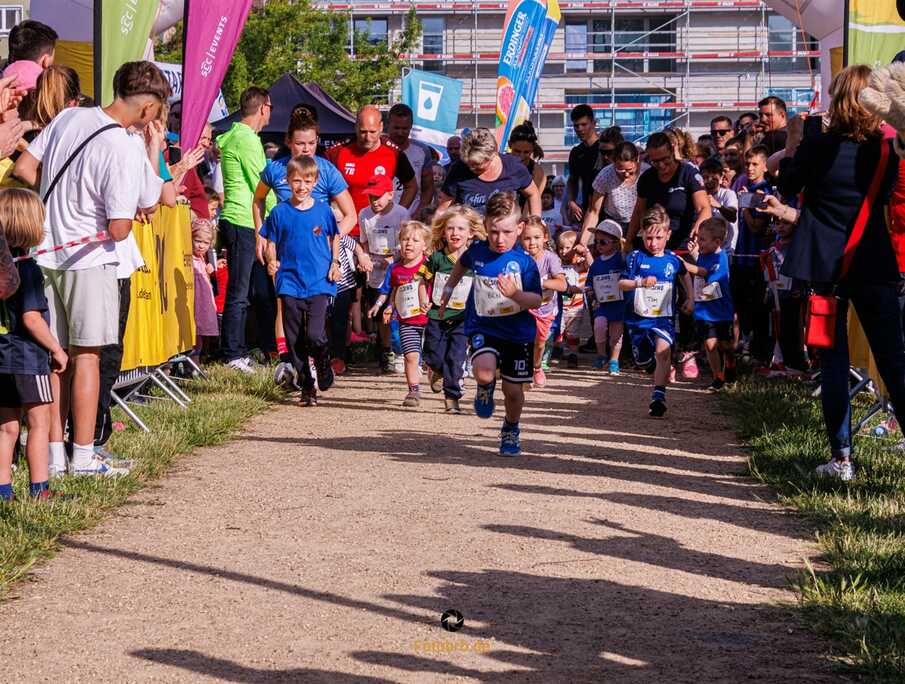 Bambini-Lauf beim Jubiläumslauf