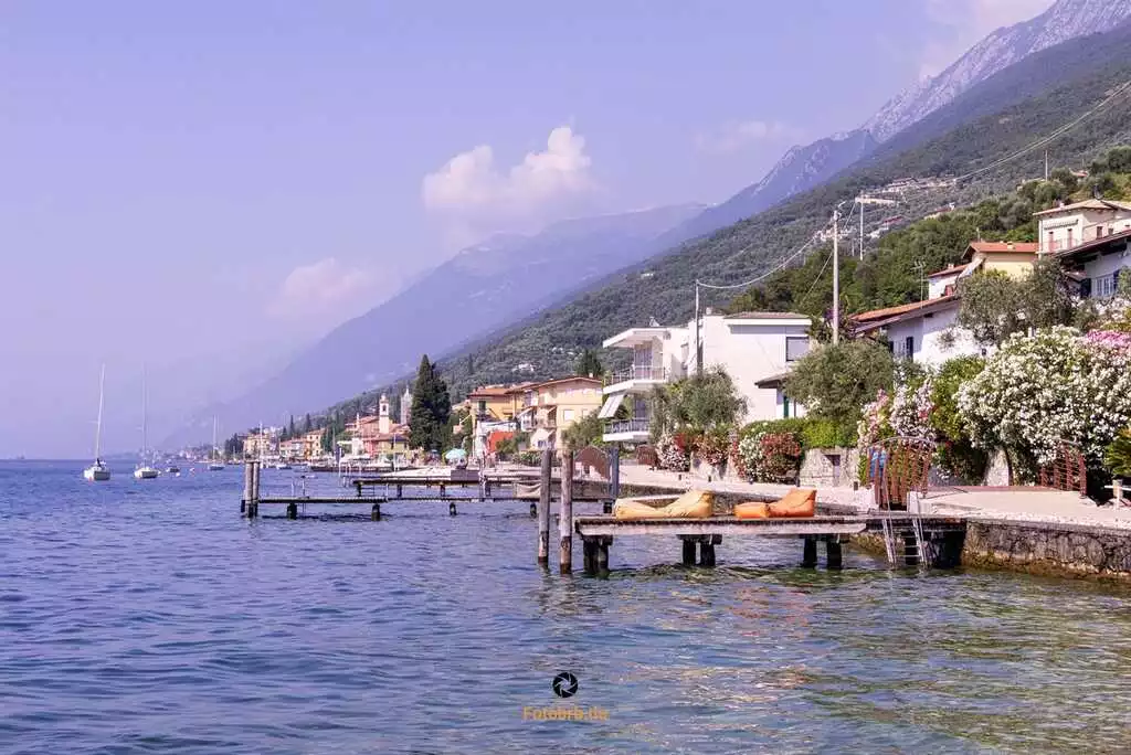 Castelletto di Brenzone sul Garda im traumhaften Norden von Italien