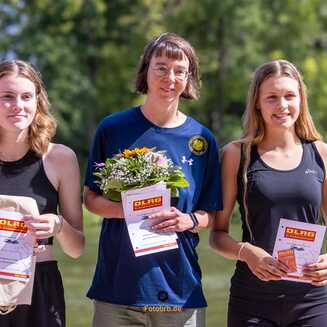 Erstplatzierten der Frauen