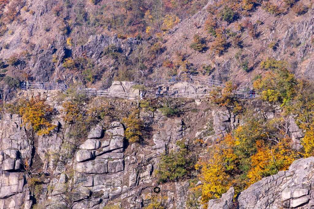 Aufstieg zur Roßtrappe