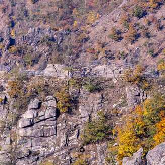 Aufstieg zur Roßtrappe