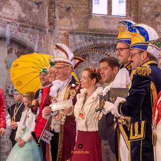 Schlüsselübergabe an die Narren