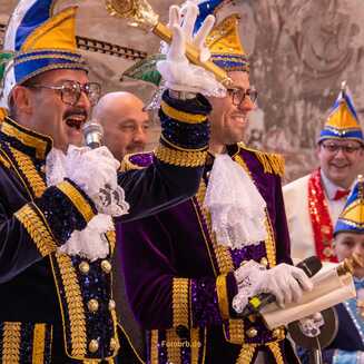 Musikalische Proklamation des BKC Prinzenpaares Alexander und Steffen, die LXI. (BKC) am 11.11.2024