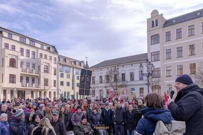 Ein starkes Zeichen gegen den Rechtsruck in Brandenburg an der Havel zeigten 500 Havelstädter.