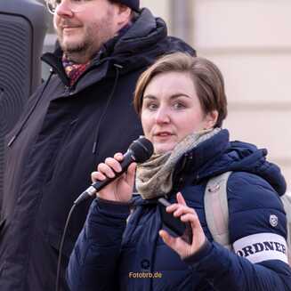 Gesine Banerjee, Co-Vorsitzende des Stadtverbands der SPD