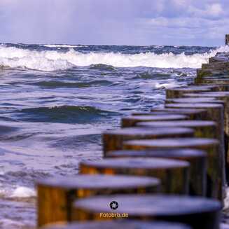 Wellenbrecher Ostsee