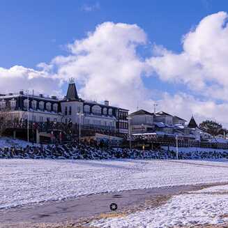 Strandpromenade von Mielno