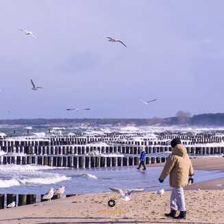 Polnischer Ostseestand Mielno