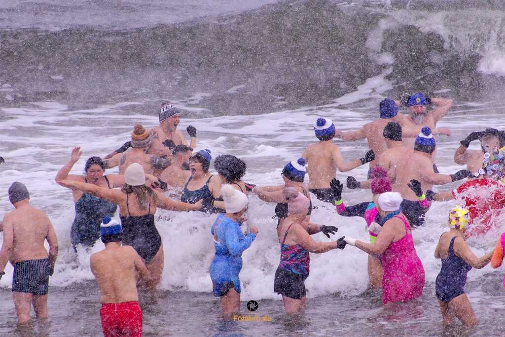 Schnee kann sie nicht abhalten.