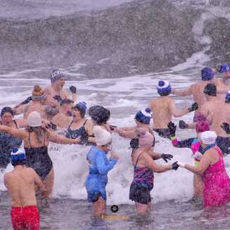 Schnee kann sie nicht abhalten.