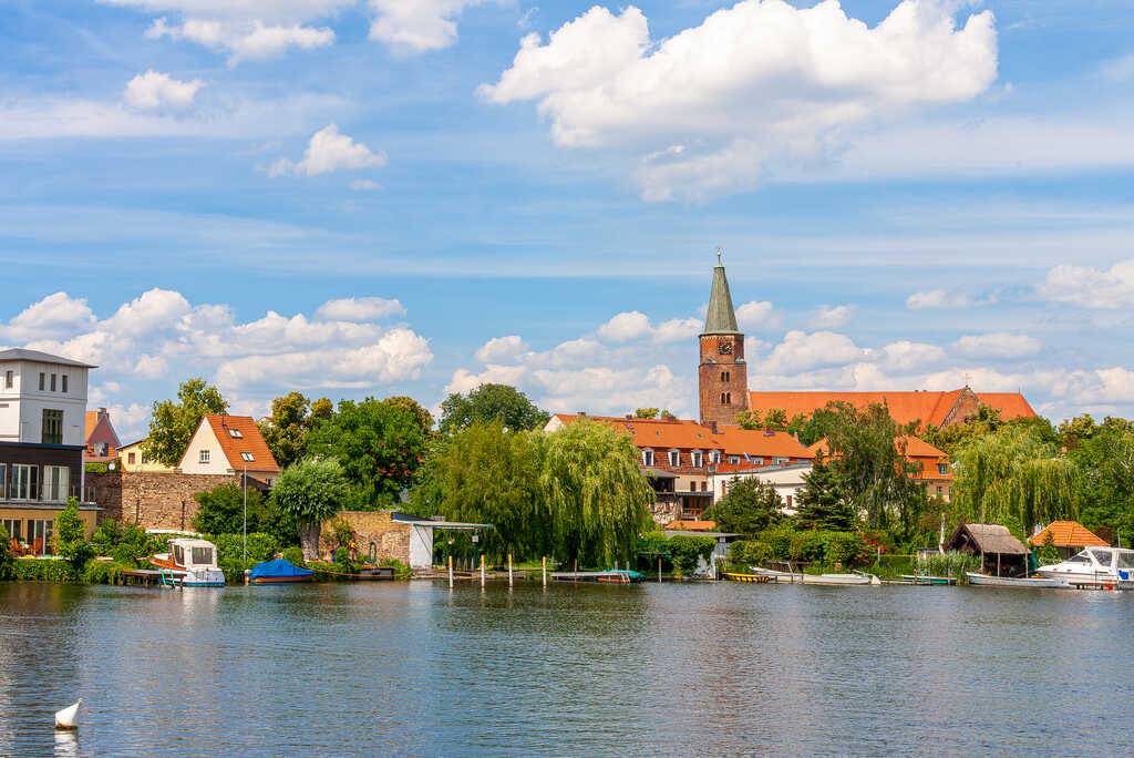 Dominsel Brandenburg Havel Blick