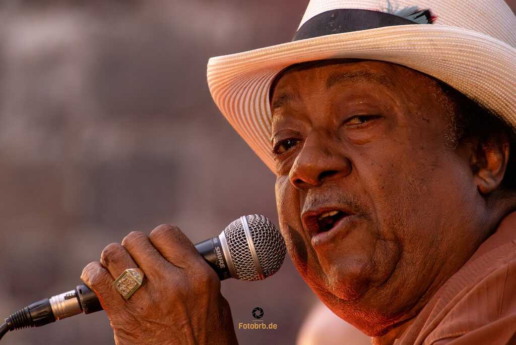 Blues-Musiker Ebylee „Eb“ Davis aus New York