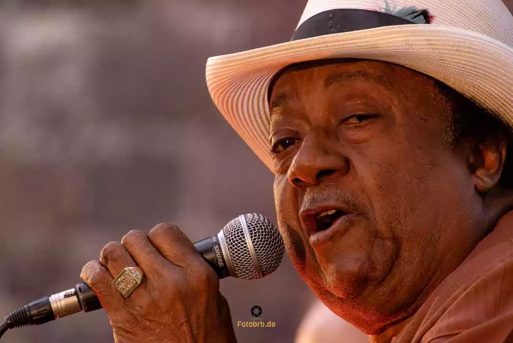 Blues-Musiker Ebylee „Eb“ Davis aus New York