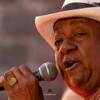 Blues-Musiker Ebylee „Eb“ Davis aus New York