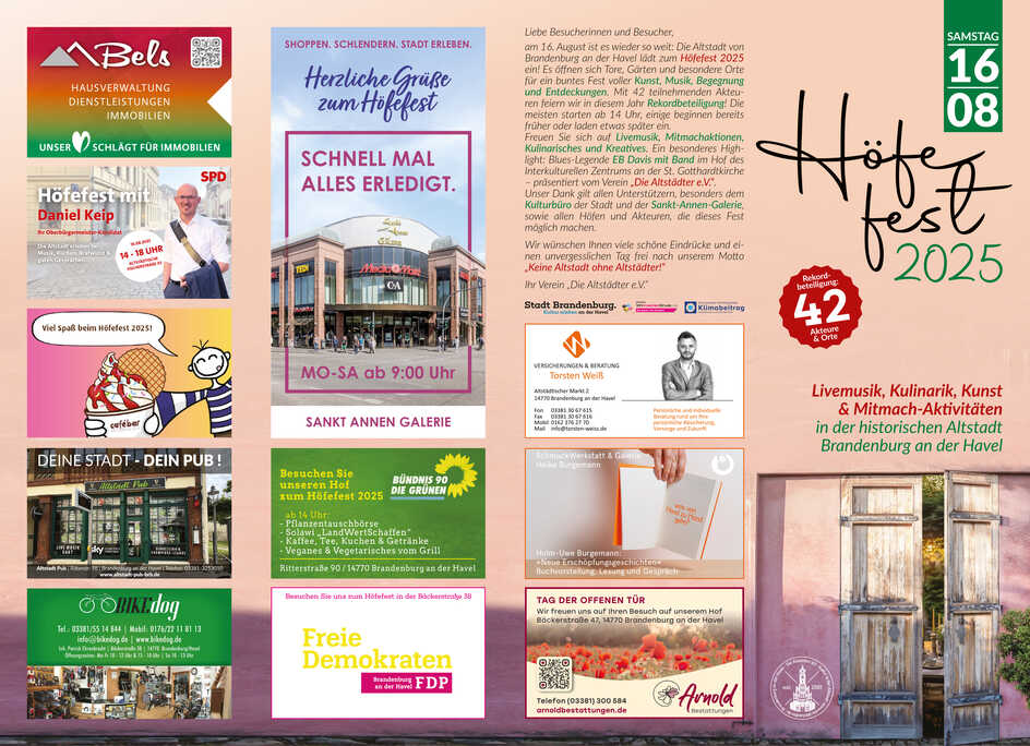 Programmheft Foto: Die Altstädter