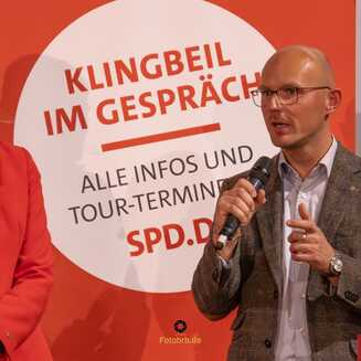 Lars Klingbeil im Bürgerdialog in der Havelstadt Brandenburg - Fotobrb: Faszination Fotografie aus Brandenburg an der Havel OB-Kandidat Daniel Keip