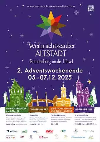 Weihnachtszauber 2025 Flyer: www.weihnachtszauber-altstadt.de