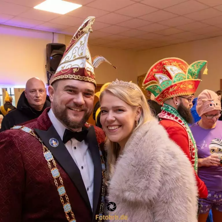 Prinzenpaar der Havelnarren Claudia I. und Stephan LVII.