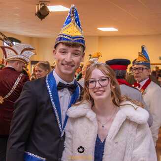 Prinzenpaar des BKC Saison Allegra I. und Maurice LXII.
